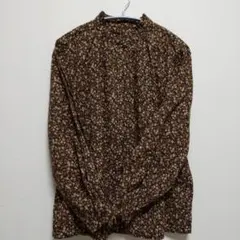 最終価格　新品　スタディオクリップ SG襟フリルブラウス　花柄