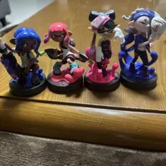 スプラトゥーン amiibo アミーボフィギュア 4体セット