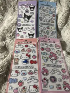 サンリオ　ペタメロウ　ステッカー　4枚セット　正規品