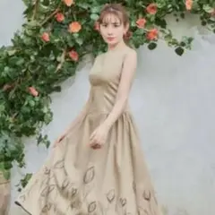 【美品✨】Tulip Cotton Blend Midi Dress