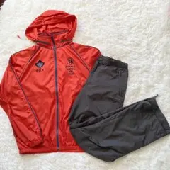 パーリーゲイツ 蓄熱 ウィンドブレーカー サイズ4 上下セットアップ
