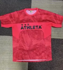 ATHLETA レッドシャツ Lサイズ 値下げ可能！