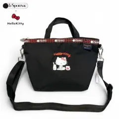 ✨新品タグ付 レスポートサック×ハローキティ 2wayミニトートバッグ ブラック