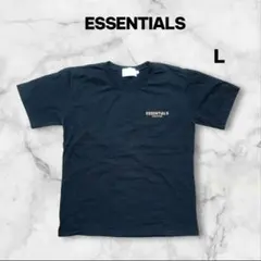 【美品】 ESSENTIALS 半袖 トップス シャツ ブラック L 101