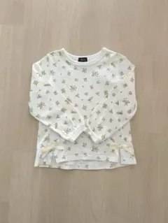 petit main 花柄 長袖カットソー　110