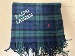 Ralph Lauren 大判ストール　タータンチェック柄