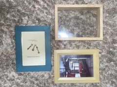フォトフレームセット（青・白・ナチュラル）