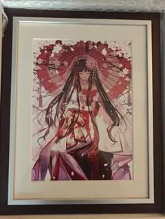 桃源郷 A3クリアポスター 皐月恵 唯美-皐月恵版画展- - メルカリ