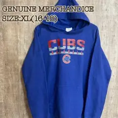 GENUINE MERCHANDISE MLB 青 プルオーバーパーカー XL