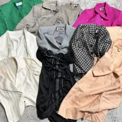 80〜90年代 ヴィンテージ服 11着 ジュンアシダ ミラショーン他 バブル時代