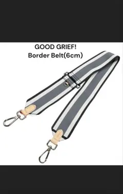 2025年最新】good grief!/グッドグリーフ border belt(6cm)の人気
