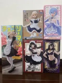 フィギュア　メイドver. 5体セット