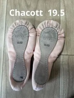 Chacott バレエシューズ 19.5D ピンクのサムネイル