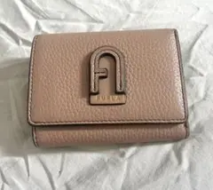 FURLA 三つ折り財布 ピンクベージュのサムネイル