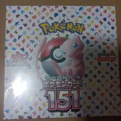 T*a様 ポケモンカード151 ボックス　シュリンク付き未開封