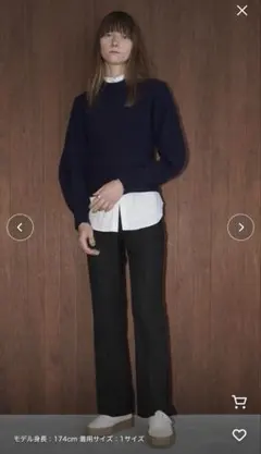 CLANE BASIC BOOTSCUT PANTSのサムネイル