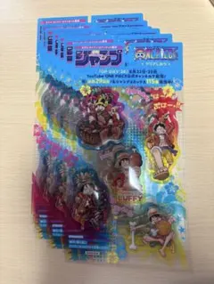 ONE PIECE クリアしおり 7枚セット 週刊少年ジャンプのサムネイル