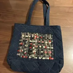 キルティングトートバッグ