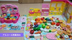 メルちゃんスーパーマーケット&お寿司屋さん&おままごと食べ物セット
