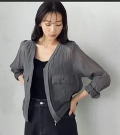 COMME CA ISM シアーブルゾンのサムネイル