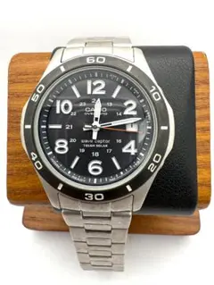 f868 CASIO カシオ 腕時計 WAVE CEPTOR デイト 不動品