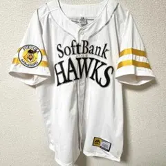 ソフトバンクホークス 7番 中村晃選手 ユニフォーム majestic