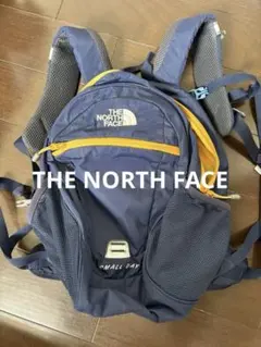 THE NORTH FACE SMALL DAY リュック　ネイビー×黄色15L