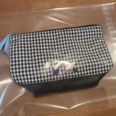 familiar ニットショルダーバッグ 刺繍入り ネイビー - メルカリ