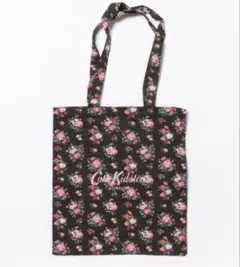 キャスキッドソン トートバッグ Icon Floral ブラックのサムネイル