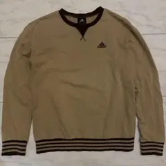 90s adidas トレーナー　スウェット　ヴィンテージ　ベージュ