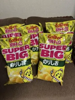 ❗️５袋セット❗️カルビー ポテトチップス SUPER BIG のりしおのサムネイル