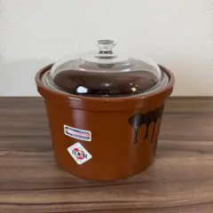 久松窯 おふくろ 4.4L 漬物容器 陶器製 ガラス蓋 ぬか漬けのサムネイル