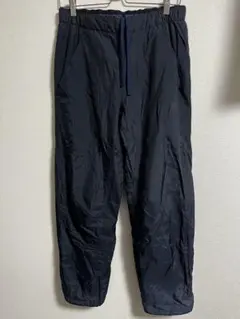 デサント　裏起毛　ジャージパンツ　ネイビー　Lサイズ