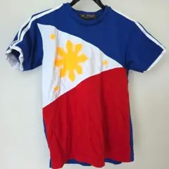 Proud フィリピン国旗柄 スポーツTシャツ Lサイズのサムネイル