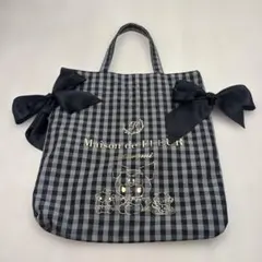 Maison de FLEUR クロミ ギンガムチェック トートバッグのサムネイル