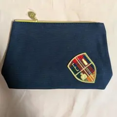 【新品未使用】ESTEE LAUDER ポーチ ネイビー＆タータンチェック