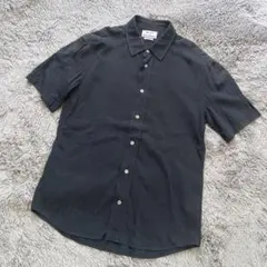 Acne Studios OTIS SH TECH PSS16 半袖シャツ 黒のサムネイル
