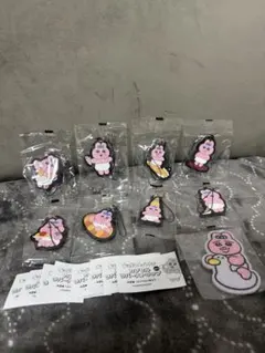 おぱんちゅうさぎ カプセル　ラバーストラップ　コンプリートセット　おまけ付き