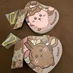 ちいかわダイカットポーチ　うさぎ、ハチワレ
