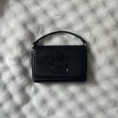 マリークワントエナメルポイントデイジー 2WAYミニショルダー