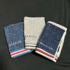 BAYFLOW ベイフロー TOMMY HILFIGER タオルハンカチ 3枚組
