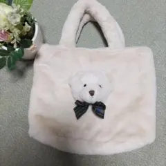 極美品♡ピンクハウス　くまさんトートバッグ　テディベア　ワンダフルワールド
