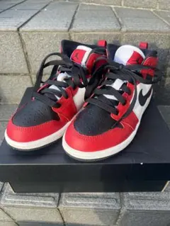 Nike Dunk Hi 1985 8.5 ジムレッド/ブラック - メルカリ