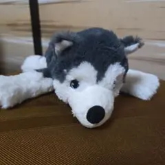 IKEA　ハスキー犬ぬいぐるみのサムネイル