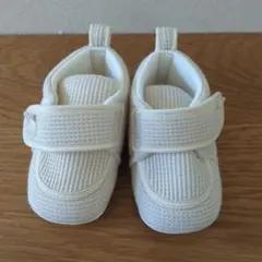 美品＊anyo ライトベージュ ベビーシューズ 12.5cm 日本製