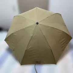 雨傘 折りたたみ傘 ポロラルフローレン 無地 ジャンプ傘　カーキー色のサムネイル