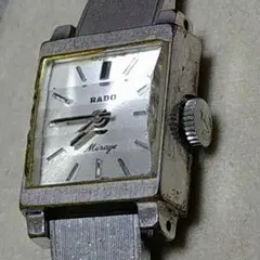 RADO Mirage ステンレススチール 手巻き時計です(⌒▽⌒)
