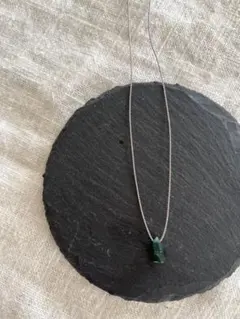 グリーンアベンチュリンシルクコードネックレス