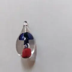 マッシュルームパターン　ガラスペンダントヘッド
