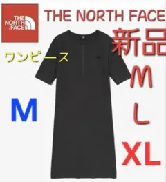 THE NORTH FACEノースフェイス 新品 ひざ丈ワンピース 半袖 m